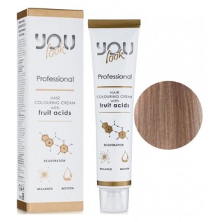 Стійка фарба для волосся You Look Professional 60 мл 12.1 Суперосвітлювальний блондин попелястий