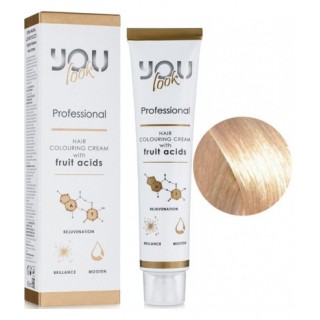 Стійка фарба для волосся You Look Professional 60 мл 12.25 Суперосвітлювальний блондин перламутрово-махагоновий