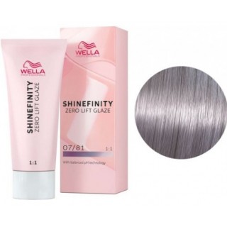 Фарба для волосся Wella Shinefinity 07/81 середній блондин перлинно-піпелястий 60 мл