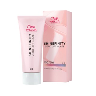 Деміперманентна фарба для волосся Wella Shinefinity Zero Lift Glaze 00/56 Рожевий бустер 60 мл