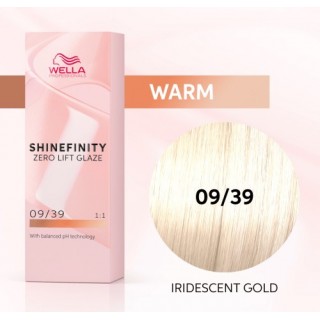 Деміперманентна фарба для волосся Wella Shinefinity Zero Lift Glaze 09/39 60 мл
