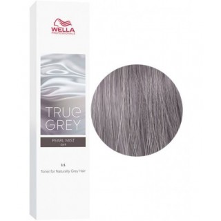 Крем-тонер для сивого волосся Wella True Grey Перлинний туман темний 60 мл