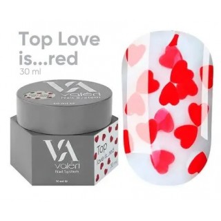 Топ для гель лаку Valeri Top Love... Red 30 мл