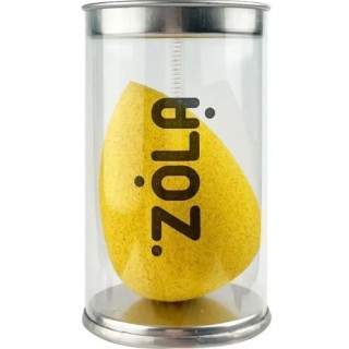 Спонж м'який жовтий з блискітками ZOLA