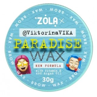 Віск для укладання брів Zola Paradise wax by VictorinaVIKA 30 г