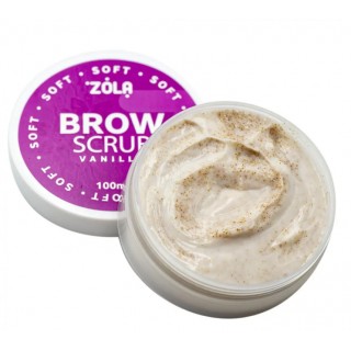 Скраб для брів з ароматом ванілі Zola 100 мл