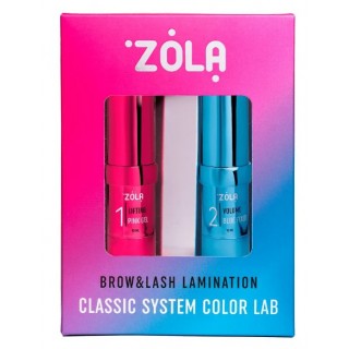 Набір для ламінування брів та вій Zola Brow&Lash Lamination Classic System  Color Lab