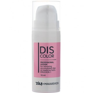 Професійна система видалення накопиченого барвника з волосків ZOLA x Makarevich Discolor Emulsion 1 10 мл