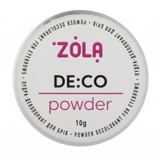 Пудра-деколорант для брів Zola De:Co Powder Decolourant For Eyebrows 10 г