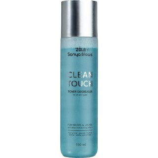 Тонер-знежирювач для брів та вій ZOLA x Sonya Brows Clean Touch 150 мл