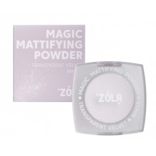 Пудра для макіяжу ZOLA Magic Mattifying Powder WHITE