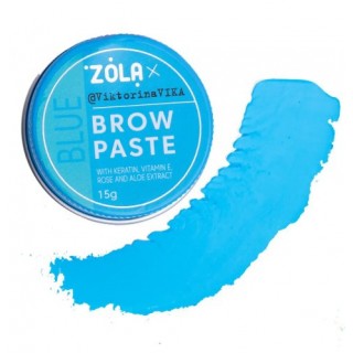 Контурна паста для брів ZOLA Viktorina Vika Блакитна 15 г
