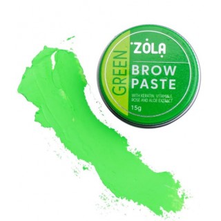 Контурна паста для брів ZOLA Зелена 15 г