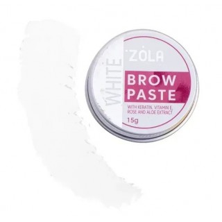 Контурна паста для брів ZOLA  біла 15 г