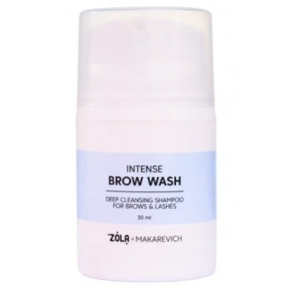 Технологічний шампунь ZOLA x Makarevich для глибокого очищення вій і брів 30 мл