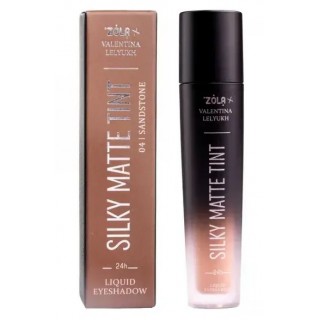 Рідкі тіні для повік ZOLA x Valentina Lelyukh Silky Matte Tint 04 Sandstone 3.2 мл
