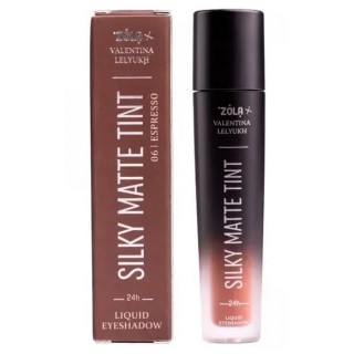 Рідкі тіні для повік ZOLA x Valentina Lelyukh Silky Matte Tint 06 Espresso 3.2 мл