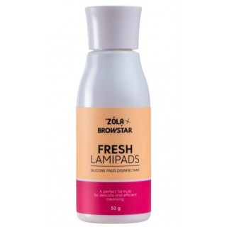 Засіб дезінфікуючий для силіконових валиків Zola x Browstar Fresh Lamipads 50 г