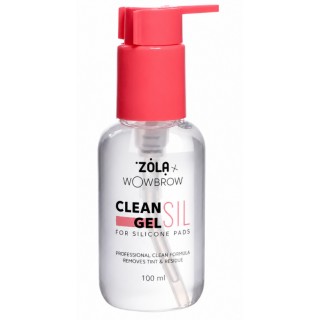 Засіб для очищення силіконових валиків ZOLA x WowBrow Clean Sil Gel 100 мл
