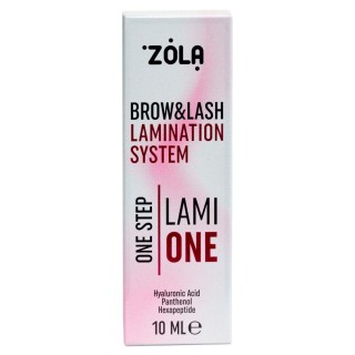 Моносистема для ламінування брів та вій Zola Lamione One Step 10 мл