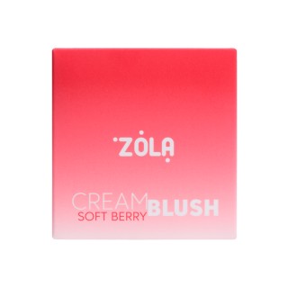 Рум’яна кремові ZOLA Cream Blush Soft Berry 2.4 г
