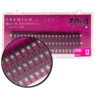 Вії в пучках Zola 20D 13 mm
