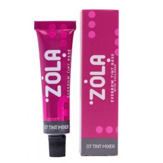 Фарба для брів База ZOLA  Eyebrow Tint Base With Collagen 07 Tint Mixer 15 мл