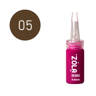 Хна для брів Zola 05 brown 10 г