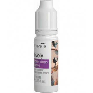 Кольоровий пігмент для волосся Nouvelle Lively Color Drops Purple Пурпуровий 20 мл