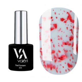 Камуфлююча база для гель-лаку Valeri French Rubber Base Amur 083 6 мл