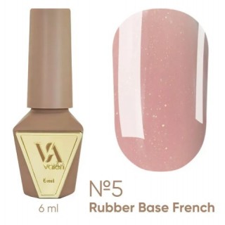 База VALERI French Base 05 бежево-рожевий із золотим мікроблиском 6 мл