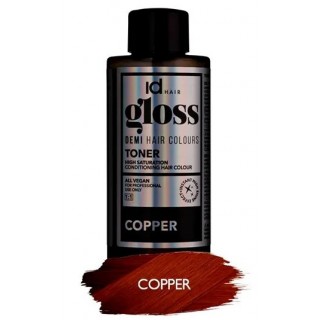 Деміперманентна фарба для волосся Id Hair Gloss 7/44 мідний 75 мл