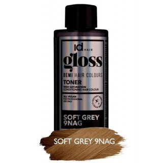 Деміперманентна фарба для волосся Id Hair Gloss 9NAG 9/13 м'який сірий 75 мл