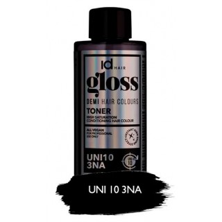 Деміперманентна фарба для волосся Id Hair Gloss 3NA 3/01 натурально-попелястий 75 мл