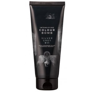 Тонуючий бальзам для волосся id Hair Intensifying Colour Bomb Silver Grey 911 200 мл