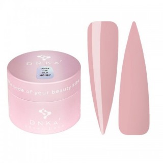 Топ гель-лаку камуфлюючий без липкого шару DNKa Cover Top Old Money нюд з рожевим підтоном 30 мл