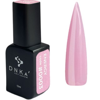 Гель для нарощування DNKa Pro Gel Energy #0003 рожевий 12 мл