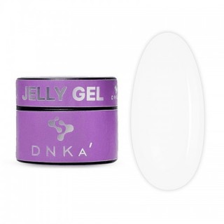 Гель для нарощування та моделювання DNKa Jelly Gel 0007 White білий 15 мл