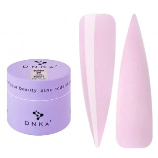 Гель для моделювання DNKa Builder Gel №0007 Pink Pollen 15 мл
