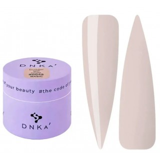 Гель для моделювання нігтів DNKa Builder Gel NEW FORMULA Basic 0045 світлий кремово-бежевий 15 мл
