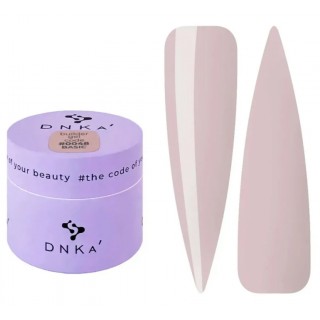 Гель для моделювання нігтів DNKa Builder Gel NEW FORMULA Basic 0048 рожево-кремовий 15 мл