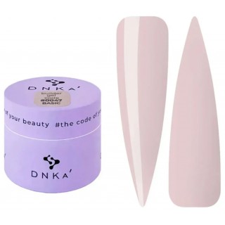 Гель для моделювання нігтів DNKa Builder Gel NEW FORMULA Basic 0047 лілово-бежевий 15 мл