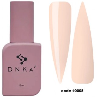 Гель для моделювання DNKa Fast Gel Muses 0008 Terpsichore світлий нюд 12 мл