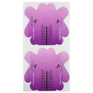 Нижні форми для нарощування нігтів Paper Builder Nail Forms Short DNKa 100 шт