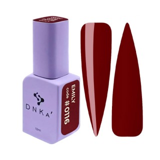 Гель-лак DNKa Polish Gel  Emily 0116 вишневе бордо 12 мл