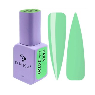 Гель-лак DNKa Polish Gel Cara 0120 зелена м’ята 12 мл