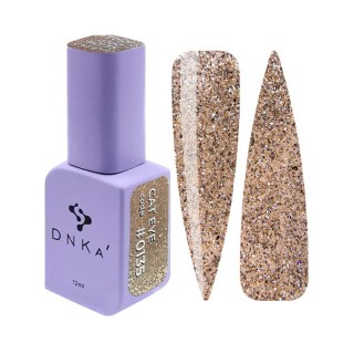 Гель-лак DNKa Polish Gel 0135 Cat Eye ніжно-бежевий 12 мл