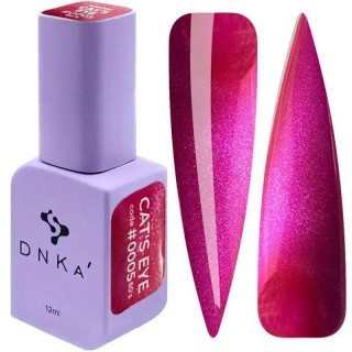 Гель-лак для нігтів DNKa Color Gel Polish Cat's Eye 80's 0005 12 мл