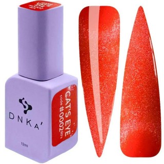 Гель-лак для нігтів DNKa Color Gel Polish Cat's Eye 80's 0002 12 мл