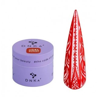 Галь-фарба для дизайну DNKa Gel Paint Ethno Red 5 мл
